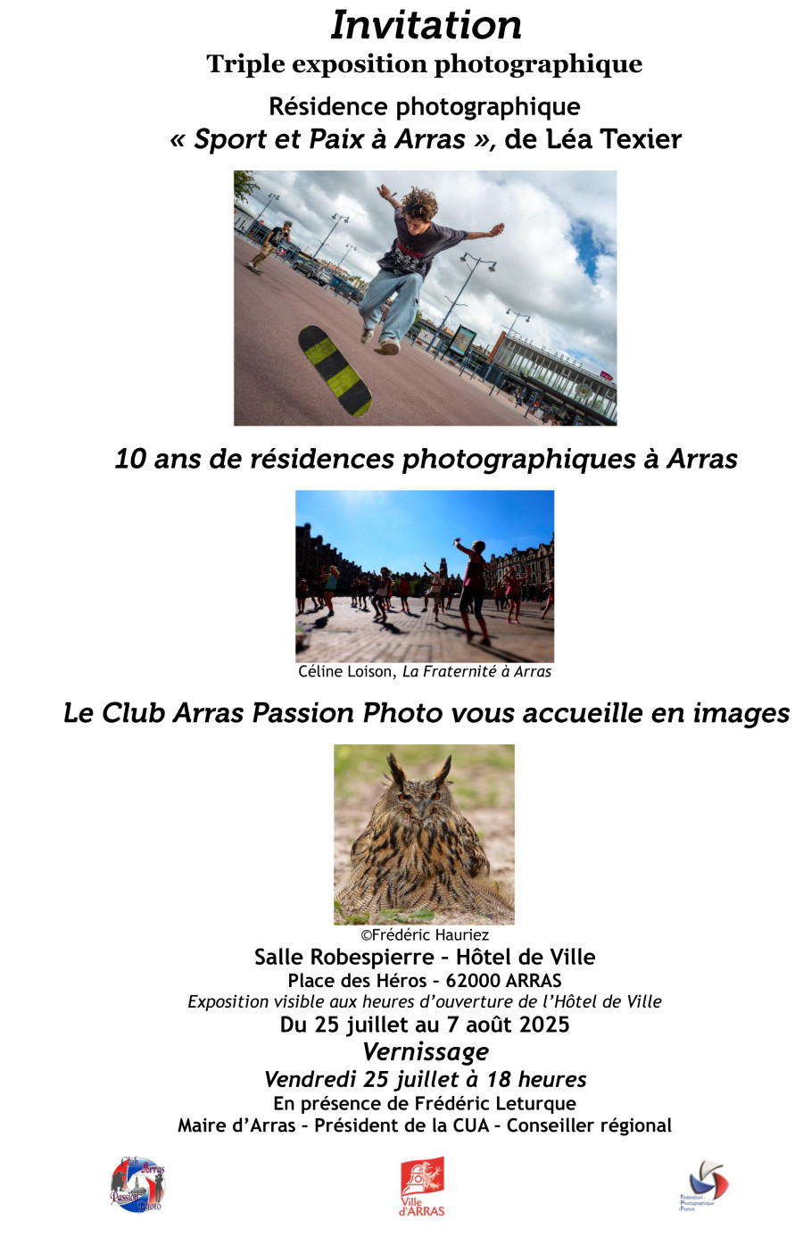 Nouvelle Lettre UR 01 avec invitation